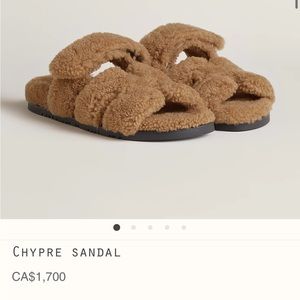 HERMES CHYPRE SANDAL NWT